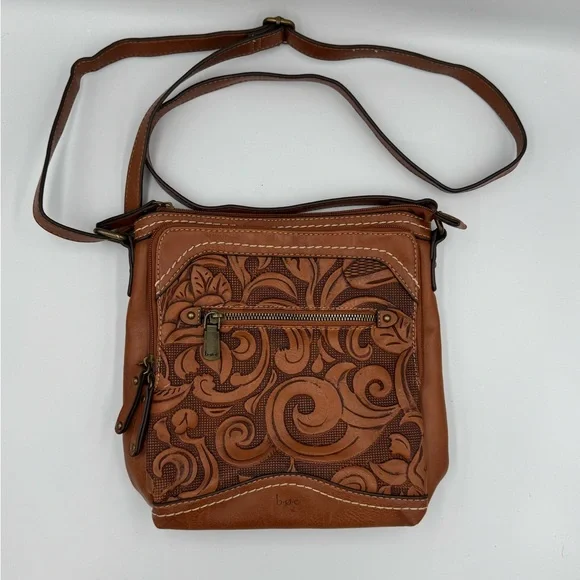 b.o.c Botanical Faux Leather Crossbody Bag - Picture 1 of 8